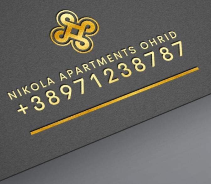 Apartment Nikola Orange Охрид Экстерьер фото
