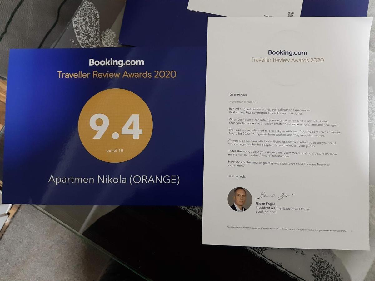 Apartment Nikola Orange Охрид Экстерьер фото